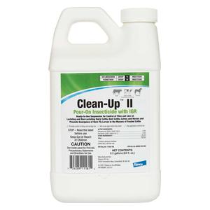 Clean-Up II Pour-On Insecticide with IGR Elanco Animal Health